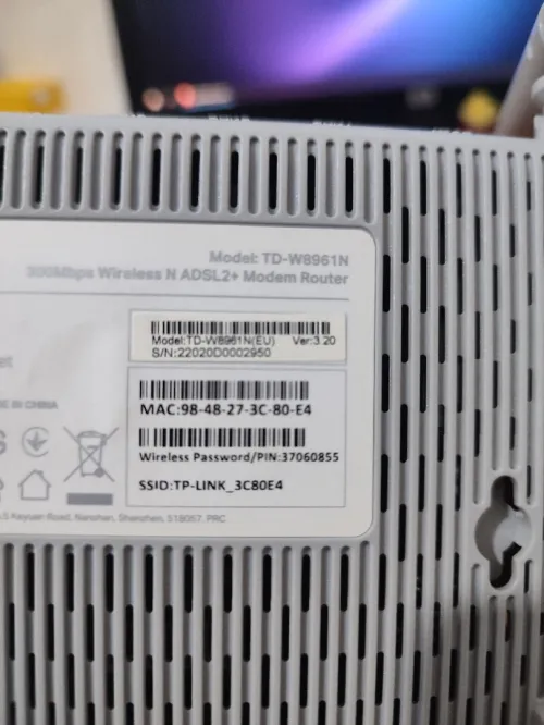 Tp-link w8961N