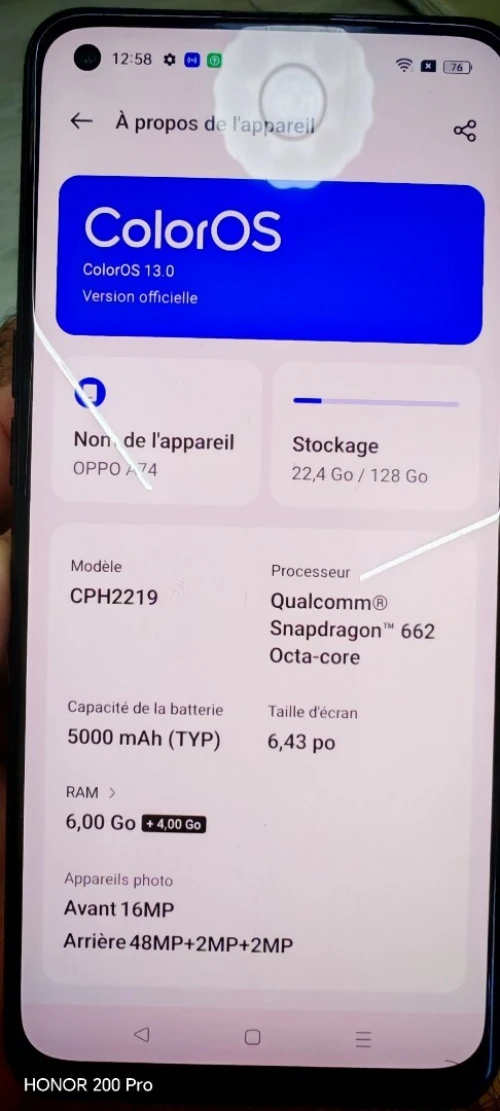 Oppo A74