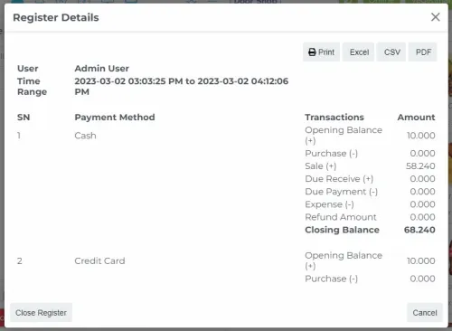 Logiciel  & Programme de gestion pour magasins, restaurants et magasins d'alimentation