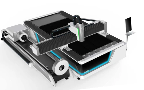 machine a découpe laser a fibre pour tôles et tubes