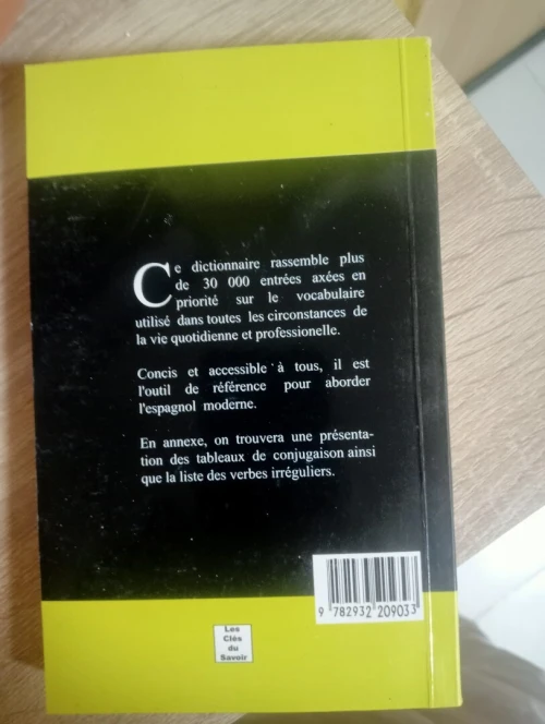 Dictionnaire espagnol français 