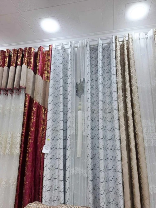 ستائر و مفروشات