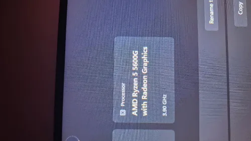 RYZEN 5 5600G (CPU brk)