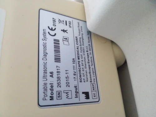Echographe sonoscap a6