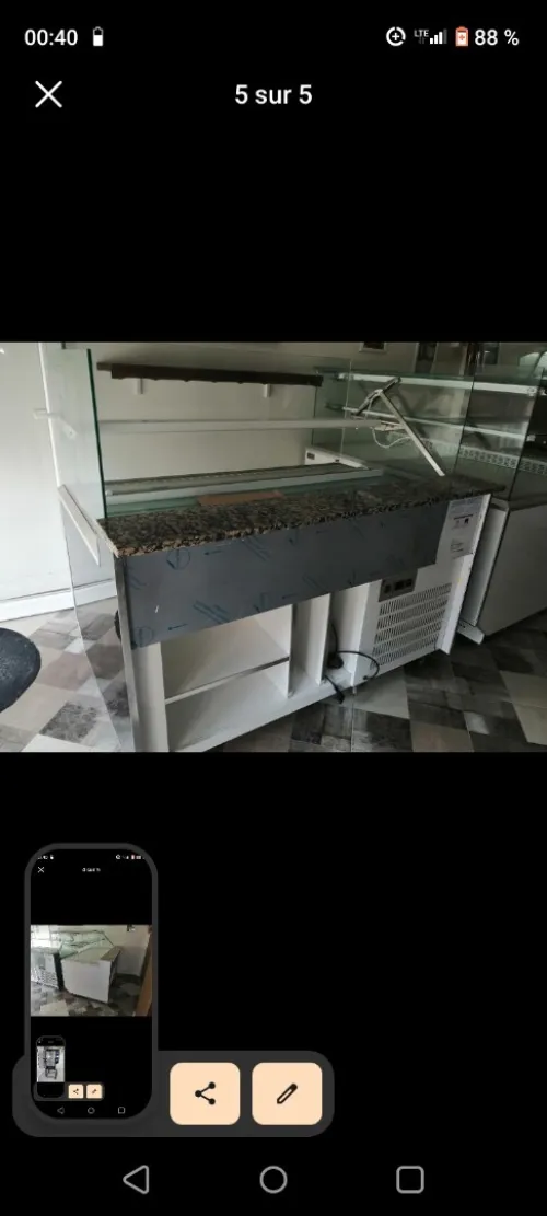Présentoir patisserie