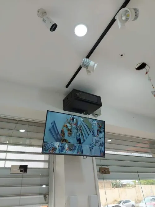Installation caméra de surveillance et alarm 