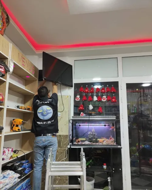Installation caméra de surveillance et alarm 