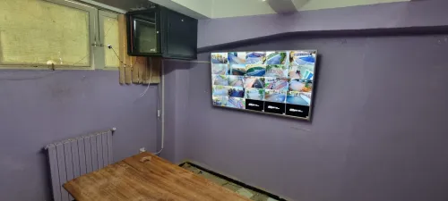 Installation caméra de surveillance et alarm 