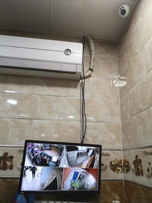 Installation caméra de surveillance et alarm 