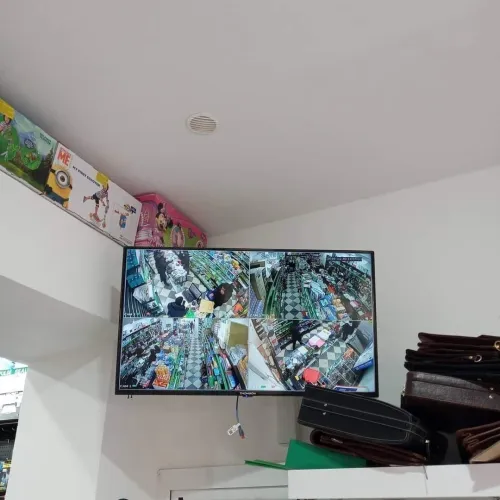 Installation caméra de surveillance et alarm 
