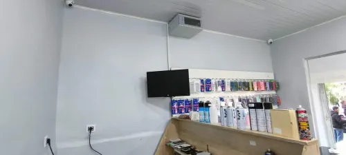 Installation caméra de surveillance avec garantie et autorisation