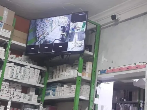 Installation caméra de surveillance et alarm 
