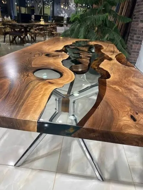 Table en Epoxy 