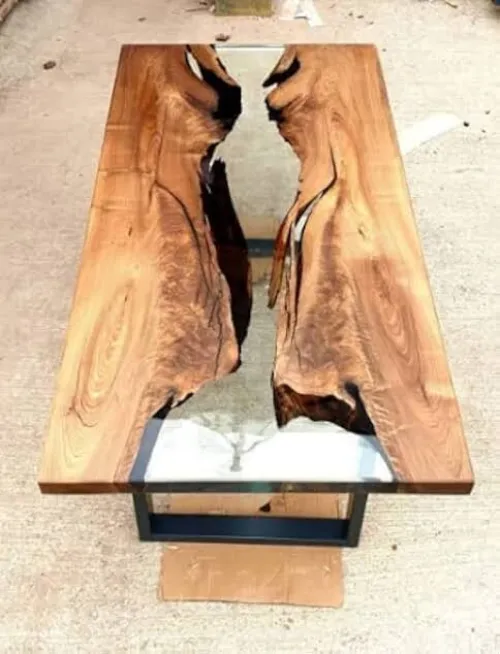 Table en Epoxy 