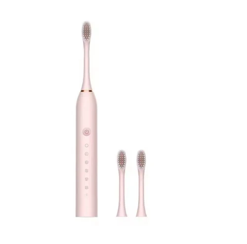 Brosse à dents électrique sonique pour adultes, étanche IPX7, tête de brosse DuPont, Rechargeable par USB, nettoyage à haute fréquence, 6 Modes de nettoyage