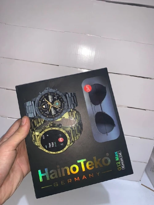 ساعة Haino Teko G12 Max الأصلية + هدايا (نظارات و3 أحزمة)