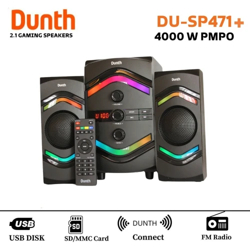 HAUT-PARLEUR DUNTH DU-SP471 PLUS 4000W | Performance & Ambiance Élégante