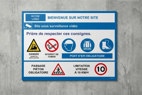 Autocollant & Panneau Signalisation Sécurité (Extincteur, Sortie, Danger, HSE) - Prix Gros/Détail