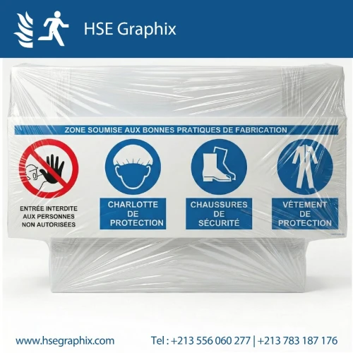 Autocollant & Panneau Signalisation Sécurité (Extincteur, Sortie, Danger, HSE) - Prix Gros/Détail