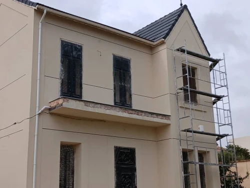 monocouche des façades تزين الواجهات بالمنكوش