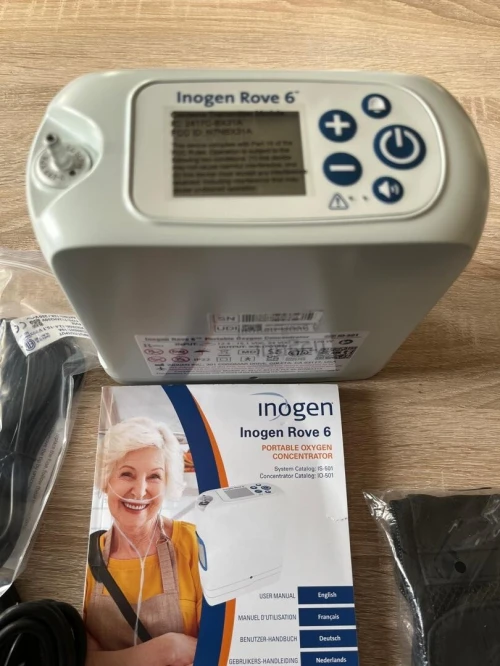 Concentrateur d'Oxygène Mobile avec Batterie - Inogen Rove 6 - Batterie 16 Cellules