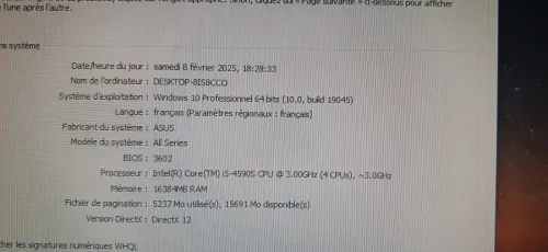 Unité gamer 