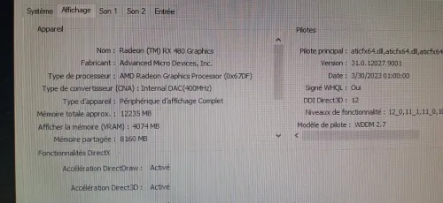 Unité gamer 