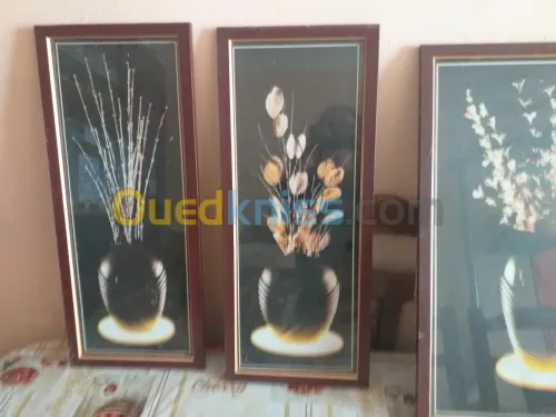 ensemble de trois cadres
