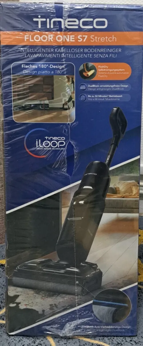 TINECO Floor One S7 Stretch Aspirateur Laveur, Aspirateur Balai sans Fil, Autonomie: 50 Minutes,220W 1 DA