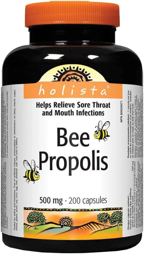 Propolis d'abeille. Bee propolis. عكبر (بروبوليس)
