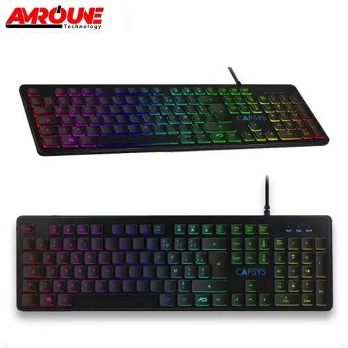 CLAVIER USB RGB KB 174