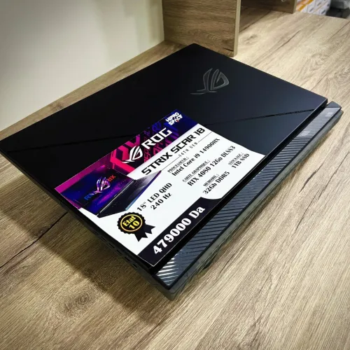 Laptop Gaming ASUS ROG STRIX SCAR 18 , i9 14eme ,RTX 4080
