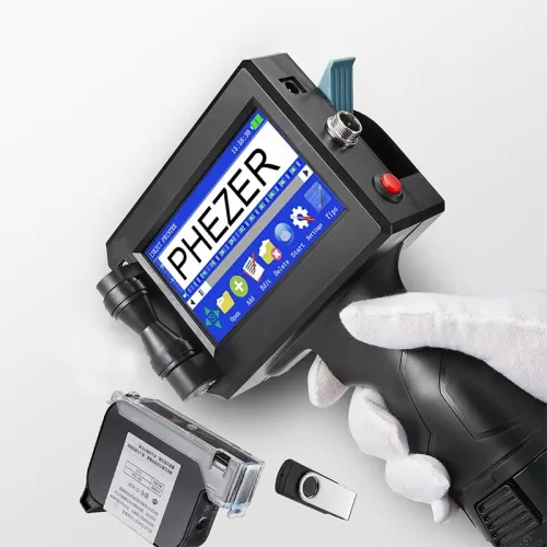 imprimante Inkjet printer logo,date, code bare,printer rechargeable date d'expiration dateur