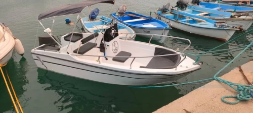 HORS BORD COQ POLYOR 4M90 MOTEUR YAMAHA 60 CH 2 TEMPS AUTOLUBE