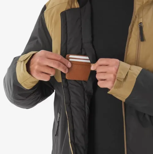 VESTE QUECHUA MARRON (KAKI)