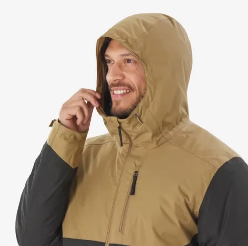 VESTE QUECHUA MARRON (KAKI)
