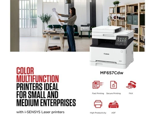 IMPRIMANTE MULTIFONCTION CANON LASER COULEUR I-SENSYS MF 657 CDW FAX - WIFI - LAN