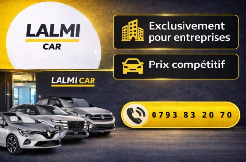 Location de véhicules exclusivement pour entreprises