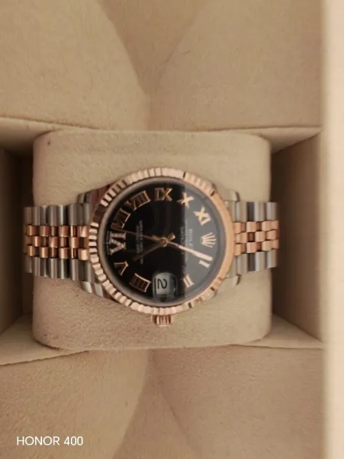 Rolex Datejust 31  Oyster, 31 mm, acier Oystersteel et or Everose Référence 278271