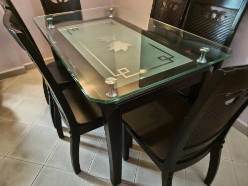 Table a manger 6 chaises 130x80 cm