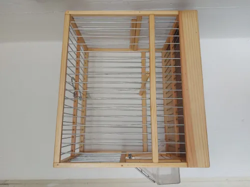 Cage en bois 
