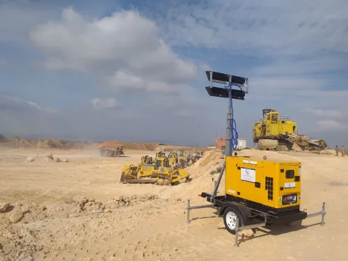 GIRAFE LUMINEUSE 6 KVA - TOURS D'ECLAIRAGE