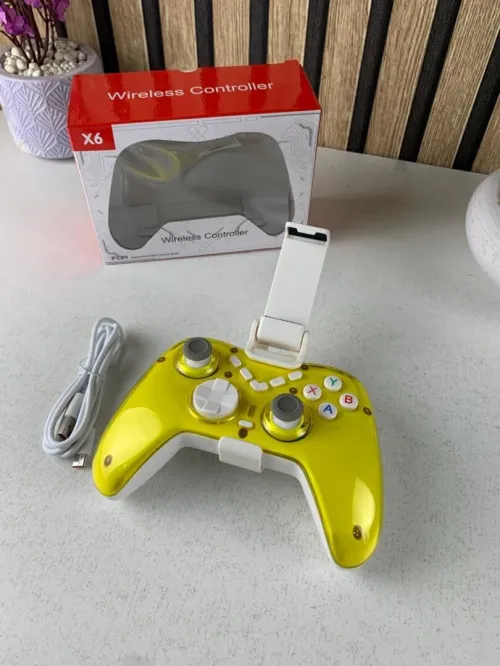 Manette de Jeu Sans Fil X6 Compatible P4,P3, Android, iOS, PC, Switch, TV Box يد تحكم لاسلكية