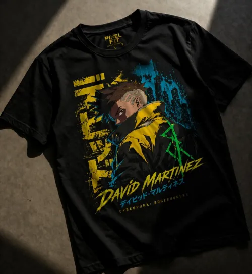T-shirt David Martinez oversize 100% coton