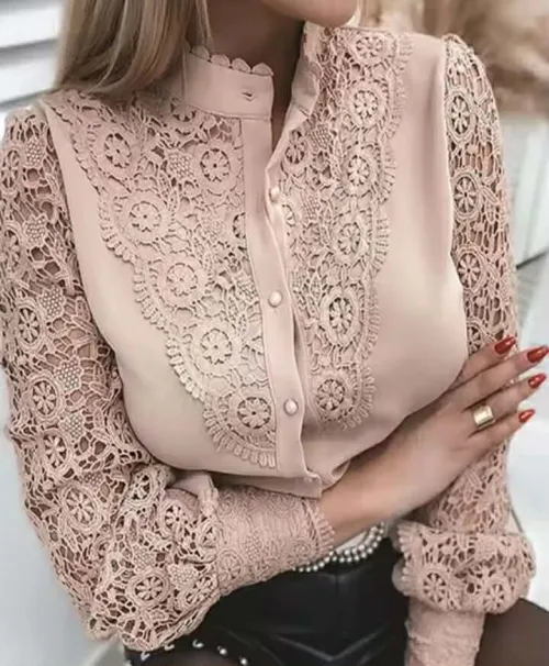 Chemise dentelle