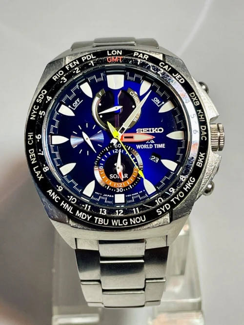 Seiko Special Edition Solar World Time SSC549P1