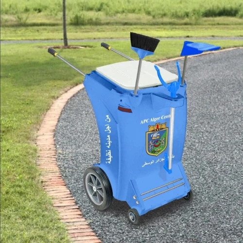 Poubelle Chariot de voirie