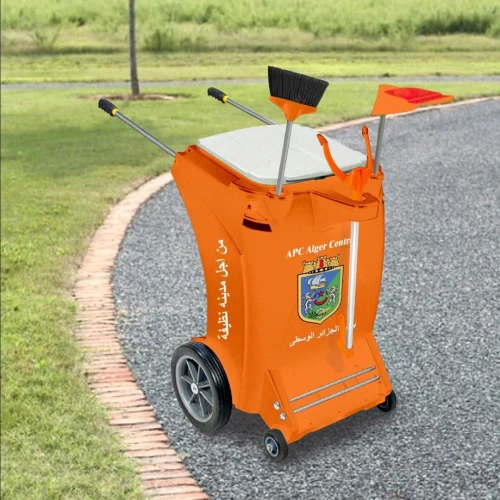 Poubelle Chariot de voirie