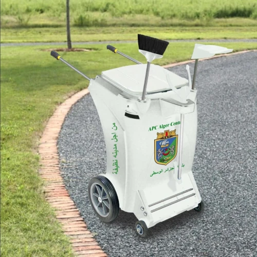 Poubelle Chariot de voirie