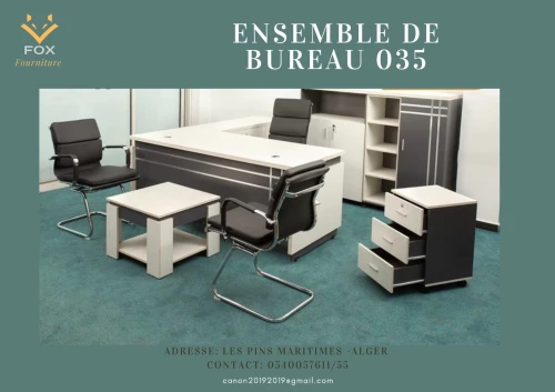 Ensemble de bureaux directeur 